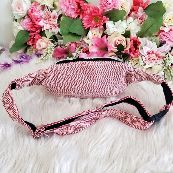 Nwot handmade hemp cotton boho fannypack - Picture 8 of 10